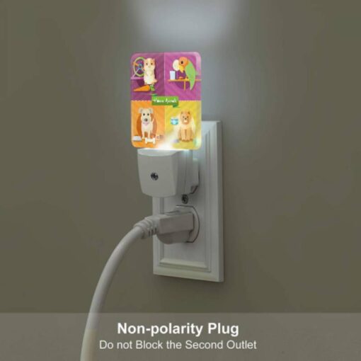 Night Light, Four Different Animals Are Shown In A Row -Nuas Diy Shop 89c1f8f133d6ac1a2e446dd856e53bf2773ae50b