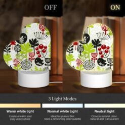 Love Acrylic Night Light, A Colorful Floral Pattern With A Variety Of Plants And Flowers. -Nuas Diy Shop 8a3939111c1817e4d0d47d1cec10327e13fc6aa6