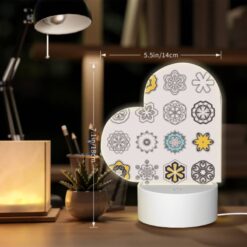 Love Acrylic Night Light, A Collection Of Geometric Shapes -Nuas Diy Shop 8a3fab1c0fa772c9fc7fffd97214b606a9d0145a