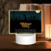 Rectangular Acrylic Night Light, A Halloween Treat Poster With A Spooky Scene. -Nuas Diy Shop 8ab2d52b38b11a3fbfe57e77d7461bcd71ebabdc