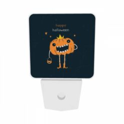 Night Light Set Of 2, A Cartoon Pumpkin With A Crown On Its Head And A Smile On Its Face. -Nuas Diy Shop 8ae82ee0d5f63d46576540b7082cf767a7007ec8