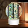 Round Acrylic Night Light, Three Colorful Paintings Are Displayed Side By Side. -Nuas Diy Shop 8c1ff57f65c17cc0ef49f52492db16b16f7a4eb7