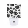 Night Light, A Black And White Image Of Leaves. -Nuas Diy Shop 8cf859007c20752ce2ebefd20871b39d147b5e24