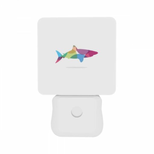 Night Light Set Of 2, A Colorful Fish Is Shown In A White Background. -Nuas Diy Shop 8dee6824e477fa4ee723fcd900d47c3582b0f689