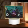 Rectangular Acrylic Night Light, A Spider With A Witch's Hat On Its Head Is Hanging From A Rope. -Nuas Diy Shop 8e917fad7bc72838e94a8bb499dfe2969bdecfe1