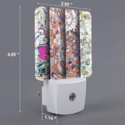 Night Light Set Of 2, Four Different Colored Paintings Of Flowers. -Nuas Diy Shop 8ef44ab6a0ca08a3246301e168c8c36bd49773ff