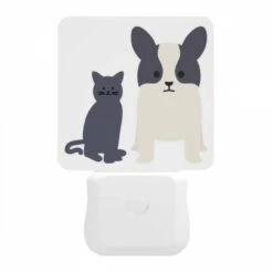 Night Light, A Black Cat And A Black And White Dog Standing Next To Each Other. 11 Night Light, A Black Cat And A Black And White Dog Standing Next To Each Other. -Nuas Diy Shop 8f3c5e76ae4b4bc5048fe6cb9f4485b03cb0de25