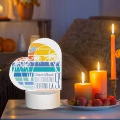 Love Acrylic Night Light, A Surfboard Advertisement For Venice Beach. -Nuas Diy Shop 8fda2751162aae9b909317c0ffd44737ebc9154e