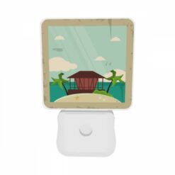 Night Light Set Of 2, A Beach Scene With A House And Palm Trees. -Nuas Diy Shop 91dccf2faaff82bb6d1b537fcc5ffb7cab467361