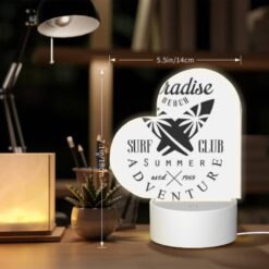 Love Acrylic Night Light, A Logo For Paradise Surf Club. -Nuas Diy Shop 93c512d2f1910a10020d6184a5f2c3269305cfe7