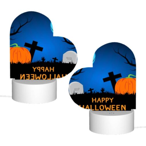 Love Acrylic Night Light, A Halloween Scene With A Moon -Nuas Diy Shop 93d02066327fa14879ceba8189fb3727ea7e78e5
