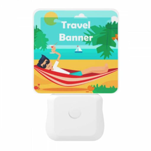 Night Light, A Man Is Laying On A Beach Chair -Nuas Diy Shop 94d12869fa98664e77ba1dd06186e348012b7ec0