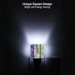 Night Light Set Of 2, Four Different Colored Designs Of A Clock. 5 Night Light Set Of 2, Four Different Colored Designs Of A Clock. -Nuas Diy Shop 95aec3be746f3b0a16e0961b1c5e88a7abce74cb