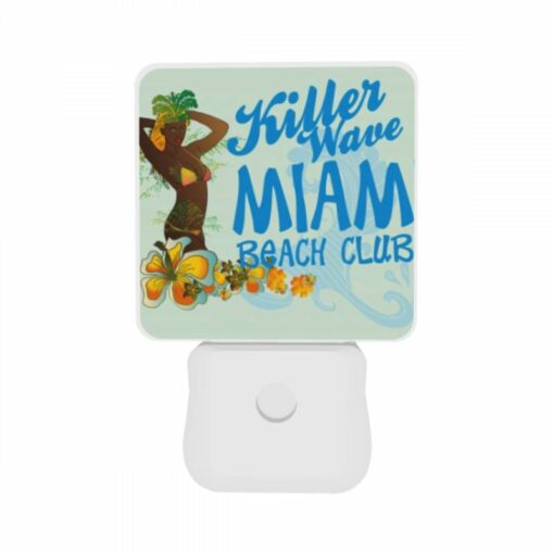 Night Light Set Of 2, A Woman In A Bikini Is Advertising A Beach Club. -Nuas Diy Shop 9694c32222ba37045593e4de61eaa02092b8f31b