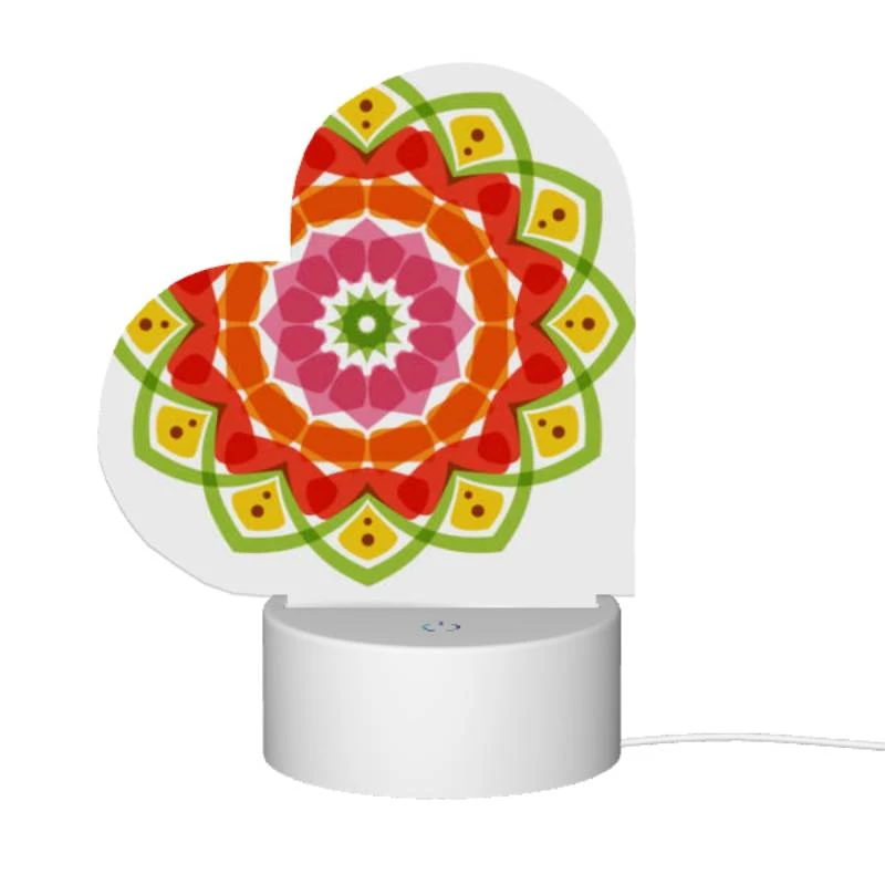 Love Acrylic Night Light, A colorful flower with green and orange colors. Love Acrylic Night Light, A Colorful Flower With Green And Orange Colors. -Nuas Diy Shop 976fcdaf2874b54df07f0023462f81c63a2efdc9