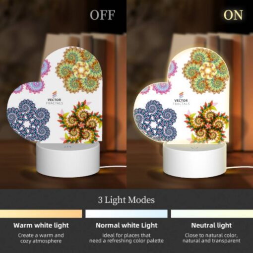 Love Acrylic Night Light, Four Different Colored Spiral Designs. -Nuas Diy Shop 98cc6f2eeadab49b5ec282f69ce01ae3fc2cf136