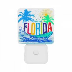 Night Light Set Of 2, A Colorful Advertisement For A Beach Club In Florida. -Nuas Diy Shop 9916b96c05914cdadc5dd65c6905b4b13250ee3f