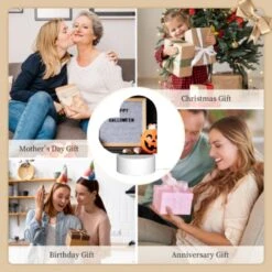 Love Acrylic Night Light, A Happy Halloween Sign Is Displayed Next To A Pumpkin. -Nuas Diy Shop 99b7fe18cc825e93b2e2c5dd3cb3a6d93b64d936