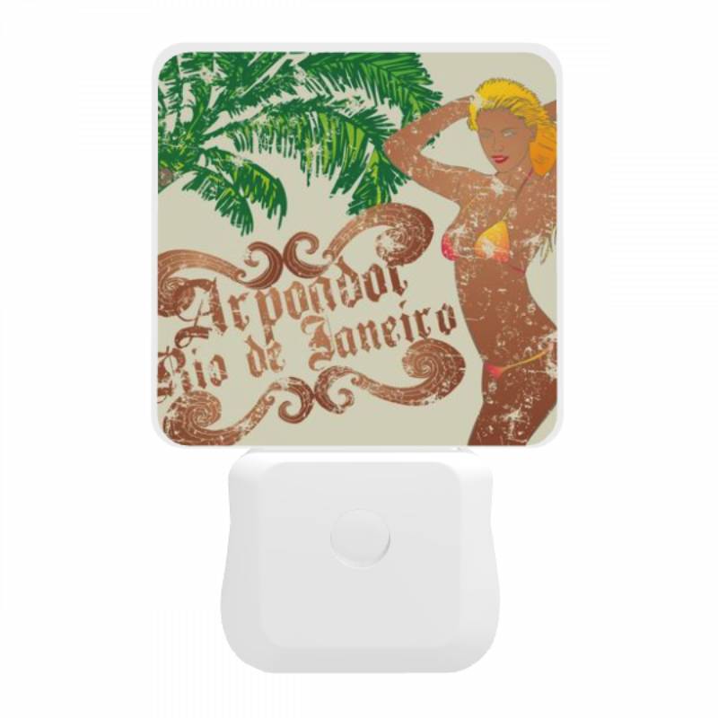 Night Light, A woman in a bikini is standing in front of a palm tree. Night Light, A Woman In A Bikini Is Standing In Front Of A Palm Tree. -Nuas Diy Shop 99d4d353d10d73b7feabdc8e52002d7ae485080e