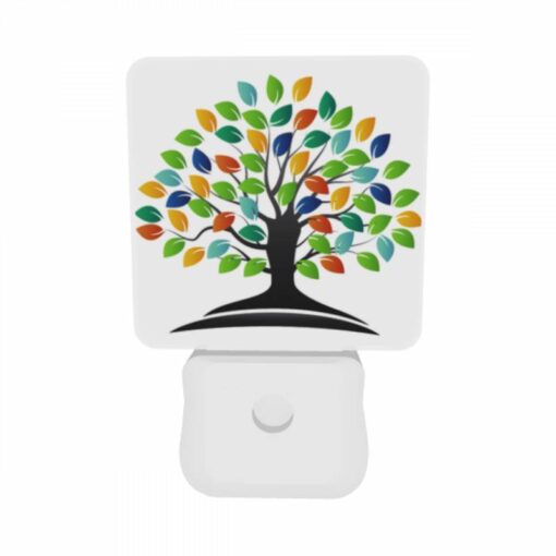 Night Light Set Of 2, A Tree With Green -Nuas Diy Shop 9a90a02e5e25638809431804c627f7de08411cd9