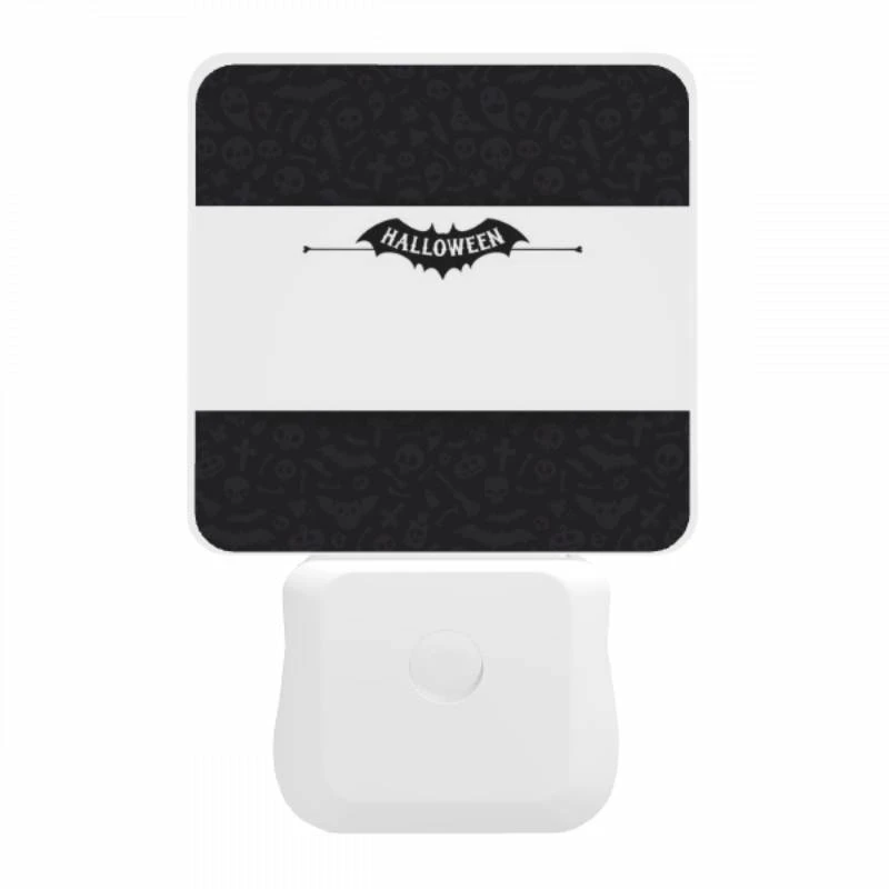 Night Light, A black and white batman logo with the words Halloween. Night Light, A Black And White Batman Logo With The Words Halloween. -Nuas Diy Shop 9a99a778eeac76c3a12f41897bbea19bbc37f5ac