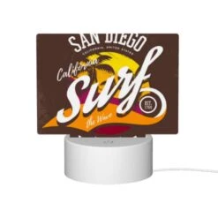 Rectangular Acrylic Night Light, A Surfboard Logo For San Diego -Nuas Diy Shop 9ab1df13c984bb6fd4380ca7a1575935e8c4cbb7