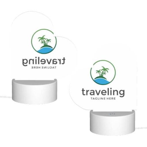 Love Acrylic Night Light, A Logo For A Traveling Company. -Nuas Diy Shop 9b52be1395a9f3b82350a4adbf0e232d5aea9d0a