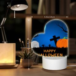 Love Acrylic Night Light, A Halloween Scene With A Moon -Nuas Diy Shop 9c152bc50a523935f6b5d3f9e506daff9a37fc31