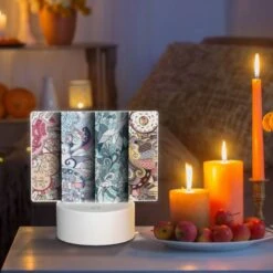 Rectangular Acrylic Night Light, Three Colorful Designs Of A Dragon On A Wall. -Nuas Diy Shop 9c43234f4ffaa9dc719d2936eff42ed1be116211