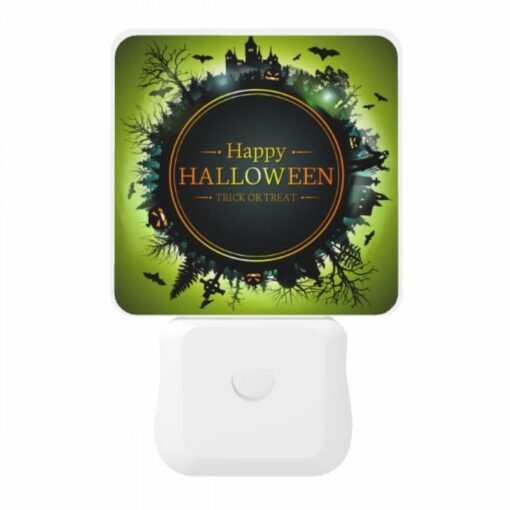 Night Light, A Round Sign With A Halloween Theme. -Nuas Diy Shop 9e471f2efdd7551226e9b281041b8463aedbc875
