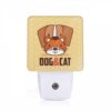 Night Light, A Cartoon Of A Dog And A Cat With The Words "dog And Cat" Written Underneath. -Nuas Diy Shop 9f4542f528d907d230b7ff881bf3a26a096cc295