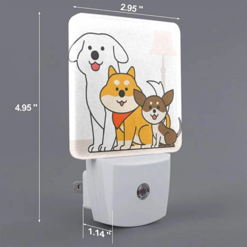 Night Light, Three dogs are sitting together Night Light, Three Dogs Are Sitting Together -Nuas Diy Shop 9f5b91f444d22b70a96480f8be5cee88b49900a1