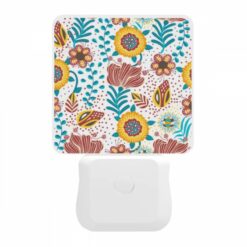 Night Light, A Colorful Floral Pattern With Yellow -Nuas Diy Shop a02f3ef0270942da78e290e0132aa6a224d79396