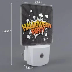 Night Light, A Colorful Explosion Of Stars And Bubbles With The Words "Halloween Party" Written In The Center. 3 Night Light, A Colorful Explosion Of Stars And Bubbles With The Words "Halloween Party" Written In The Center. -Nuas Diy Shop a126d6d2172c2213e730a8e6a0bf2478badfc7c1