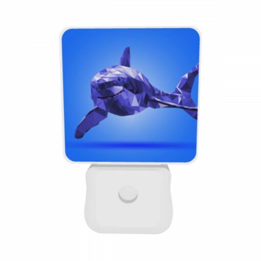 Night Light Set Of 2, A Blue Shark With A Mouth Full Of Teeth. -Nuas Diy Shop a212f709941d6e01cfae1de1e7075aafc3a81a5e