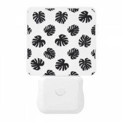 Night Light, A Pattern Of Black And White Flowers. -Nuas Diy Shop a2b6b0ecf215b4f84d0b475ecb0fa34a6577c088