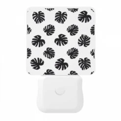 Night Light, A Pattern Of Black And White Flowers. 10 Night Light, A Pattern Of Black And White Flowers. -Nuas Diy Shop a2b6b0ecf215b4f84d0b475ecb0fa34a6577c088