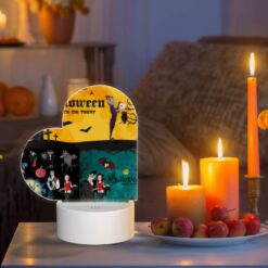 Love Acrylic Night Light, A Poster With A Couple Of People And A Bat On It. -Nuas Diy Shop a3ed046e2beefb6a48ce467ede15d11e19087d61