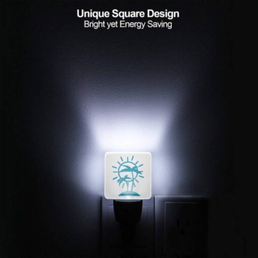 Night Light, A Blue And White Sun With Palm Trees. -Nuas Diy Shop a4272f2e021be7efc04fc4ba69a4b893b428c0d7