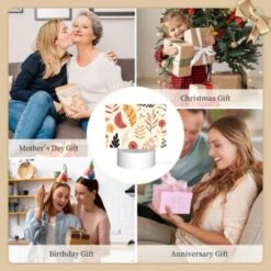 Rectangular Acrylic Night Light, A Collection Of Leaves And Flowers In Various Colors. 9 Rectangular Acrylic Night Light, A Collection Of Leaves And Flowers In Various Colors. -Nuas Diy Shop a444df01bb31c2d3d6c6c8ce63fc52ef49e6179f