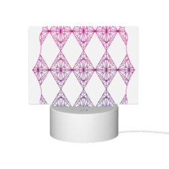 Rectangular Acrylic Night Light, A Purple And Pink Diamond Pattern. -Nuas Diy Shop a47639b864a3c049b4a649aff478bdc2a4c44401