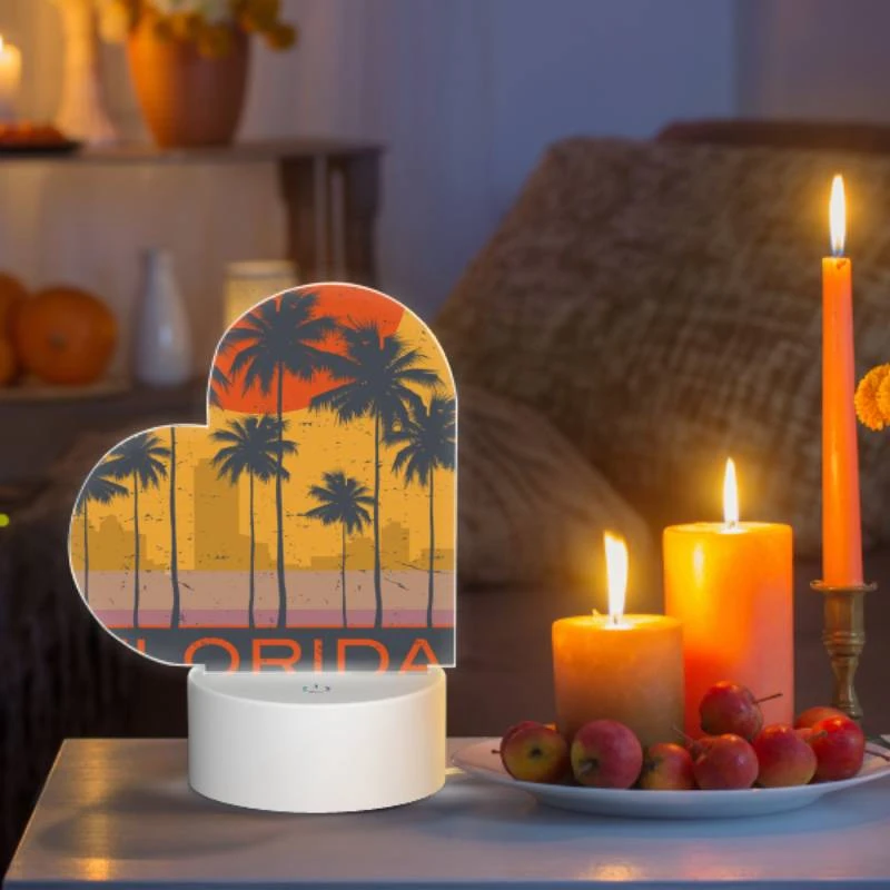 Love Acrylic Night Light, A sunset over a city with the word Florida written in the foreground. Love Acrylic Night Light, A Sunset Over A City With The Word Florida Written In The Foreground. -Nuas Diy Shop a4dea6c872b7e4a57e864ce7161c658a4f96c24b