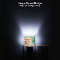 Night Light, A Retro-style TV Advertises A Beach Park. -Nuas Diy Shop a6887b4aa4905cacc00b7b82d35e3d5383eb91b2