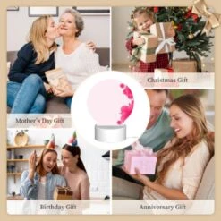 Round Acrylic Night Light, A Pink Flower With A Yellow Center. 9 Round Acrylic Night Light, A Pink Flower With A Yellow Center. -Nuas Diy Shop a74e3ac32f7dccecc233b45d8fdb38c91c728ac3