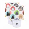 Night Light Set Of 2, A Collection Of Cat Images In Various Colors. -Nuas Diy Shop a75d4144e2184f3b5ad9b44a197f810a97c3f5e8