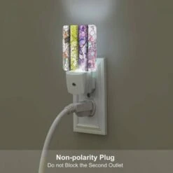 Night Light Set Of 2, Three Colorful Designs Of Flowers Are Displayed On A Wall. -Nuas Diy Shop a81098fb38ab9c05eba55e9164a20f2a0e8162a4