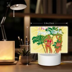 Rectangular Acrylic Night Light, Two Women Pose For A Picture In Front Of A Palm Tree. 7 Rectangular Acrylic Night Light, Two Women Pose For A Picture In Front Of A Palm Tree. -Nuas Diy Shop a82981ea673b39880383ef6cdd20bbdcb377e0cc