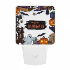 Night Light, A Colorful Halloween Poster With A Spider -Nuas Diy Shop a971eb9e3ab82517838ac7cb09ffe182e697bd42