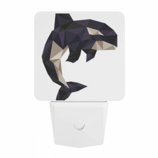 Night Light, A Black And White Whale With A White Belly. -Nuas Diy Shop aabe540ad4c5353c3826adc042b84e0122f53eb9