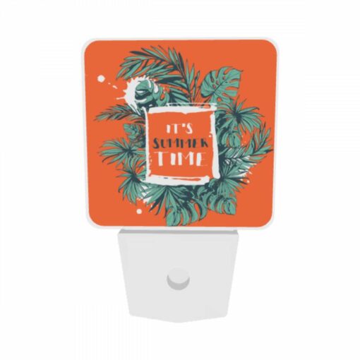 Night Light Set Of 2, A Colorful Poster With The Words "It's Summer Time" Written On It. -Nuas Diy Shop ab3fc0aedb520a0b2bd52c98651cafdf4fab91b1
